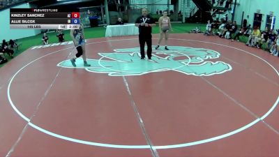 145 lbs Kinzley Sanchez, Arizona vs Allie Silcox, Indiana