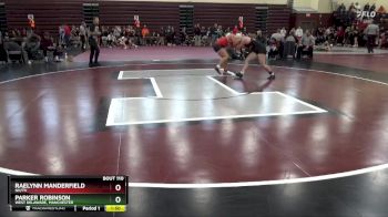 170 lbs Round 2 - Raelynn Manderfield, NH/TV vs Parker Robinson, West Delaware, Manchester