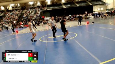 157 lbs Champ. Round 1 - Micah Castro, Northwest Kansas Technical College vs Logan Butzon, Augustana (SD)