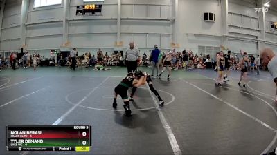 76 lbs Round 3 (8 Team) - Tyler Demand, Lake WC vs Nolan Berasi, Killer Elite