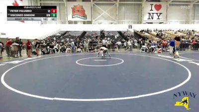 75 lbs Cons. Round 4 - Vincenzo Sindoni, Duanesburg-Schoharie Youth Wrestling vs Peter Palumbo, VHW Club