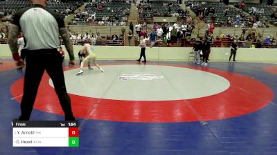 135 lbs Final - Yuto Arnold, The Storm Wrestling Center vs Cruz Hezel, Roundtree Wrestling Academy