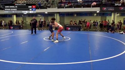 132 lbs Cons. Quarters - Jake Jones, Jr., Blue Claw Wrestling Club vs Ethan Gomez, Izzy Style Wrestling
