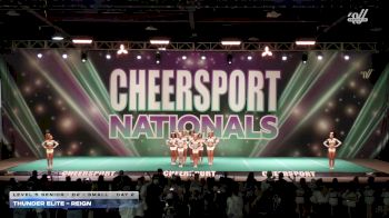 Thunder Elite - Reign [2026 L5 Senior - D2 - Small Day 2] 2026 CHEERSPORT National All Star Cheerleading Championship
