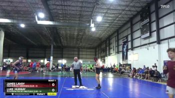 144 lbs Round 1 (3 Team) - James Lavoy, WILD BUFFALO WRESTLING CLUB vs Luke Murray, SLAUGHTER HOUSE WRESTLING CLUB