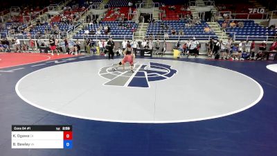 126 lbs Cons 64 #1 - Kekoa Ogawa, CA vs Braden Bewley, VA