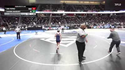 I-101 lbs Quarterfinal - Xavier Seabury, North Babylon vs Jon Tutku, Massapequa