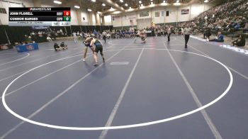 215 lbs Finals (8 Team) - Connor Barges, Creighton Prep vs John Florell, Kearney