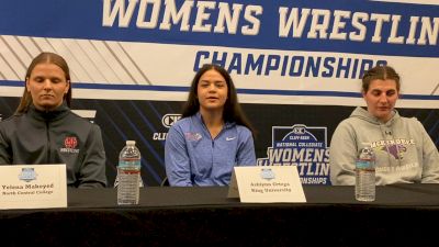 National Collegiate Women's Wrestling Championships: Athlete Press Conference