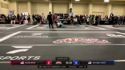 Bijon Bose vs Khyson Toney 2025 ADCC Charlotte Open