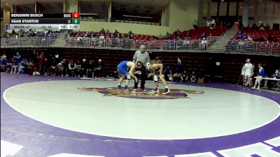 138 lbs 4th Wrestleback (16 Team) - Benjamin Busch, Manhattan HS vs Sean Stanton, Lincoln East