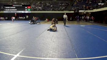 141 lbs Cons. Round 3 - Jalen Schropp, Loras vs Gaige Owens, Eureka