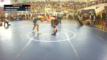 167 lbs Cons. Round 3 - Mason Collins, WELLSTON vs Chase Van Oosten, Pleasant