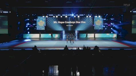 Mt. Hope Cowboys Star Fire [2025 Show Cheer 1 - Mitey Mite - Small B] 2025 Pop Warner National Cheer & Dance Championship