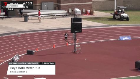 Youth Boys' 1500m, Finals 3 - Age 10