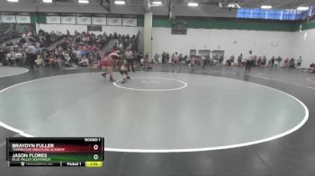 145-155 lbs Round 1 - Jason Flores, Blue Valley Southwest vs Braydyn Fuller, Terminator Wrestling Academy