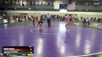 120 lbs Cons. Round 2 - Micayla Ramirez, North Scott vs Reese Berns, Central Community, Elkader