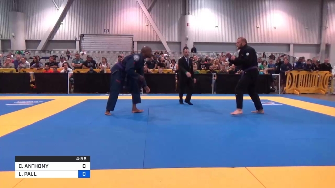 CHRISTOPHER ANTHONY vs LEON PAUL 2019 World Master IBJJF Jiu-Jitsu ...