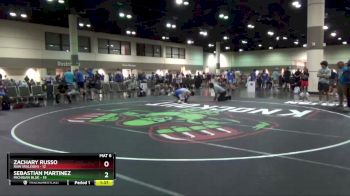 160 lbs Round 1 (16 Team) - Sebastian Martinez, Michigan Blue vs Zachary Russo, Raw (Raleigh)