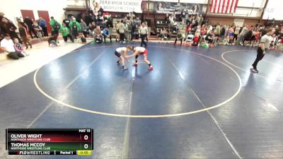 85 lbs Cons. Round 3 - Oliver Wight, Northside Wrestling Club vs Thomas McCoy, Northside Wrestling Club