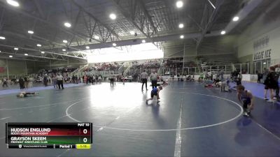 90 lbs Round 1 - Grayson Skeem, Fremont Wrestling Club vs Hudson Englund, Rocky Mountain Academy