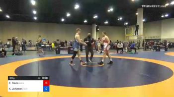 87 kg 5th Place - Zane Davis, Arkansas RTC vs Koby Johnson, Unattached