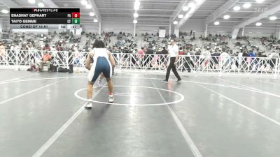 220 lbs Consi Of 16 #1 - Enashay Gephart, PA vs Taiyo Gemme, CT