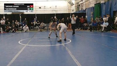 125 lbs Cons. Round 4 - Ian Morales, Marymount vs Michael Adams, Ursinus
