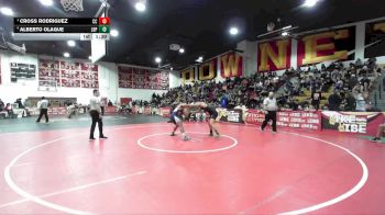 175 lbs Semifinal - Cross Rodriguez, Calvary Chapel vs Alberto Olague, Long Beach Poly