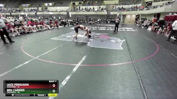 160 lbs Semis & 1st Wrestleback (8 Team) - Jack Ferguson, Shakopee vs Ben Carrier, Chatfield