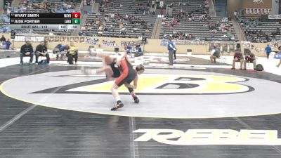 113 lbs Cons. Round 3 - Jude Fortier, LaRue County vs Wyatt Smith, Wayne County