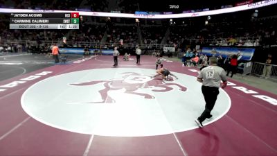 II-138 lbs Champ. Round 2 - Carmine Calimeri, Southwestern vs Jayden Acomb, Ravena/Coeymans/Selkirk