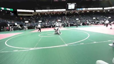 100 lbs 5th Place Match - Daniel Silver, GFF3 vs Stephen Cheek, BKV1