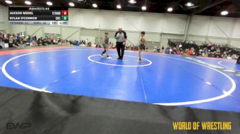 80 lbs Rr Rnd 5 - Jaxson Medel, Texas Thunder vs Dylan O'Connor, Shelton Wrestling Academy 9U