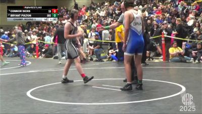 153 lbs Champ. Round 1 - Bryant Fulton, Davis Middle School vs Connor Sicks, TITANS WC