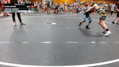 85 lbs Round 1 - Jacek Lepore, Mighty Warriors Wrestling Aca vs Keegan Lorenzo, Carolina Reapers