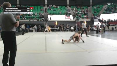 7A 106 lbs 5th Place Match - Jackson Woolsey, Huntsville vs Bryant Earley, Thompson HS