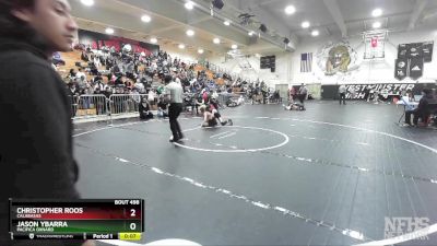 106 lbs Cons. Round 4 - Jason Ybarra, Pacifica Oxnard vs Christopher Roos, Calabasas