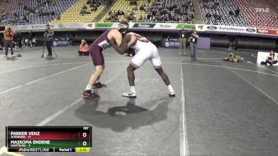 197 lbs Placement Matches (16 Team) - Massoma Endene, Wartburg vs Parker Venz, Augsburg