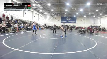190 lbs Semifinal - Maximus Konopka, Simsbury vs Charles Dunn, Newtown
