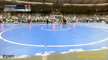 150 lbs Consi Of 8 #2 - Jaylee Simmons, Harrah vs Helena Acuna, Legacy Wrestling Center