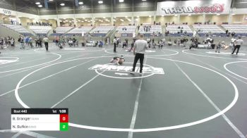 86 lbs Rr Rnd 3 - Brady Granger, Dumas Wrestling vs Noah Bufkin, Randall WC