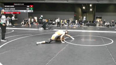 149 lbs Cons. Round 4 - Isaac Lomas, Morningside (Iowa) vs Ryker Agee, Cowley College