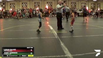 49 lbs Round 1 - Avery Harrison, K-Vegas Elite vs Logan Galvez, Barn Brothers