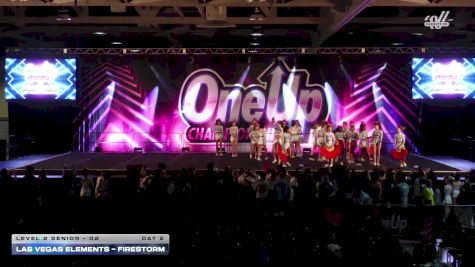 Las Vegas Elements - Firestorm [2025 L2 Senior - D2 Day 2] 2025 One Up SoCal Nationals