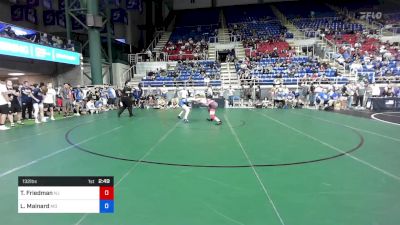 132 lbs Cons 64 #1 - Trey Friedman, New Jersey vs Logan Mainard, Missouri
