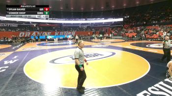 1A 157 lbs Champ. Round 1 - Dylan Galvez, Chicago (C. Hope Academy) vs Connor Knop, Savanna (West Carroll)