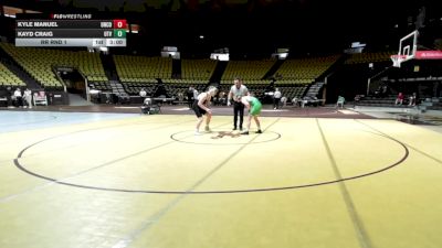 149 lbs Rr Rnd 1 - Kyle Manuel, Unattached -Northern Colorado vs Kayd Craig, Utah Valley