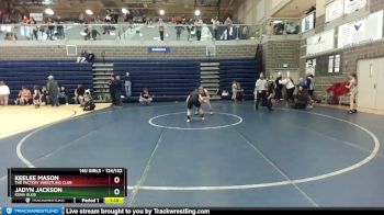 124/132 Round 1 - Keelee Mason, The Factory Wrestling Club vs Jadyn Jackson, Kuna Klub