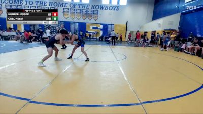 138 lbs Round 2 (8 Team) - Cael Helm, SOWA /HWC vs Hunter Jessee, Alpha WC